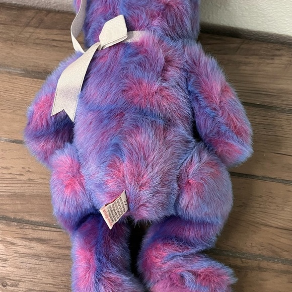 Ty Classic 1999 Purplebeary Teddy Bear approximately 14" Plush with Ty Tags - Picture 7 of 8